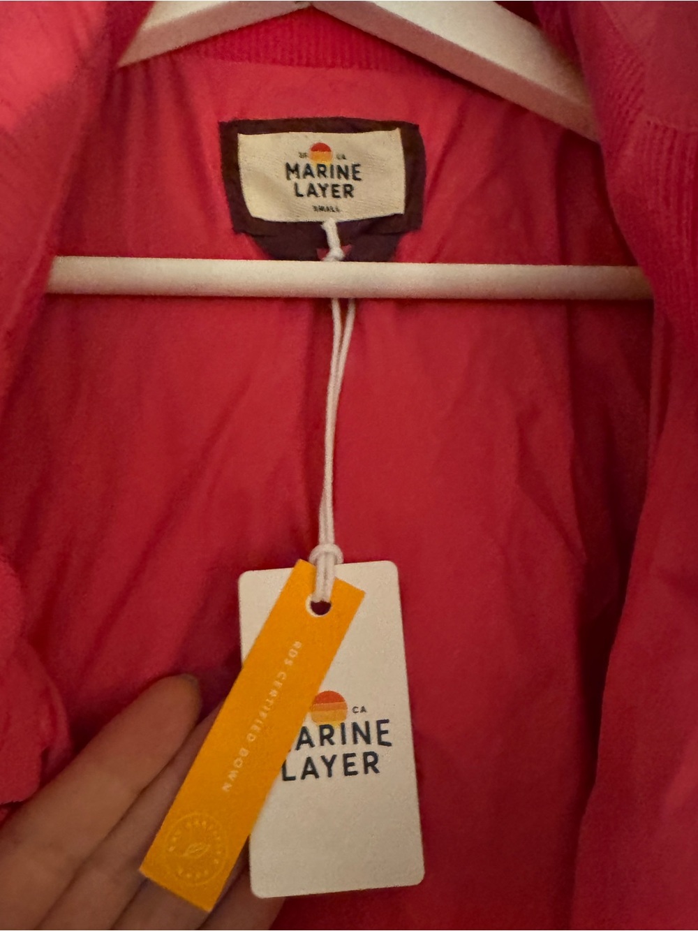 Marine Layer Gia Crop Puffer Jacket (New with tags) - Picture 8 of 11